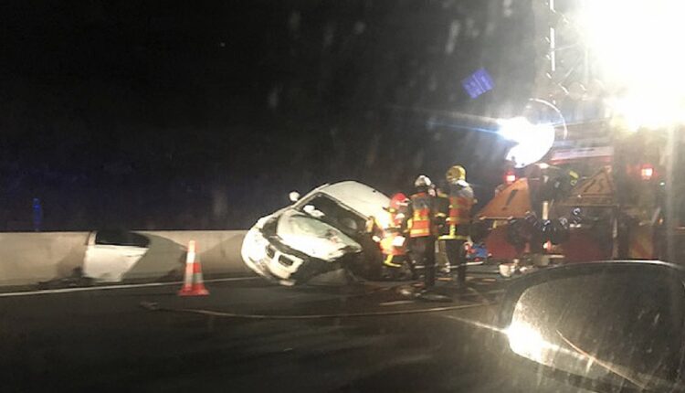 4 blessés dans un grave accidents à Godomey au Bénin