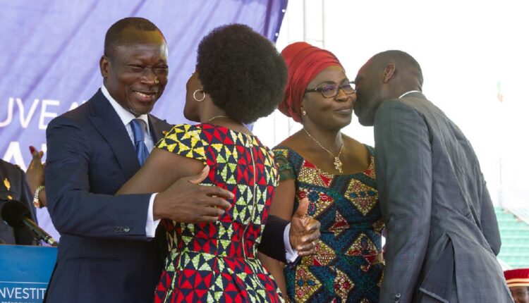 Patrice Talon et sa famille