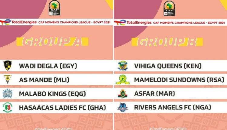 tirage au sort de la ligue des champions féminine de la CAF