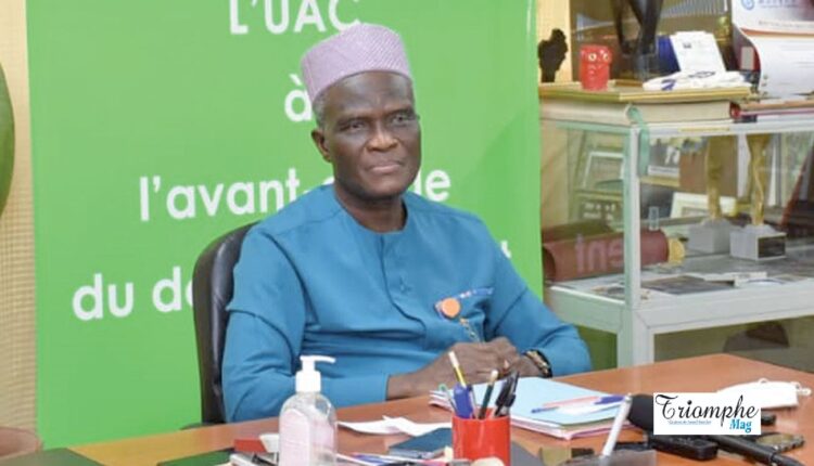 Maxime da cruz , recteur de l'UAC