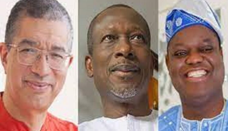 Lionel Zinsou, Ajavon, Léhady Soglo et Patrice Talon