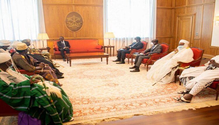 Chez Patrice Talon, les rois plaident pour l'adoption d'une loi sur la chefferie traditionnelle