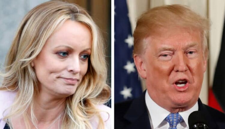 Donald Trump et l'actrice p0rn0, Stormy Daniels Ph CNBC