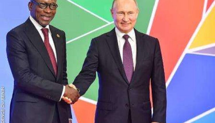 Patrice Talon et Vladimir Poutine