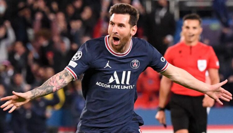 Lionel Messi sous les couleurs du Paris Saint-Germain