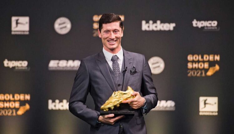 Robert Lewandowski sacré Soulier d’Or pour la 2è fois