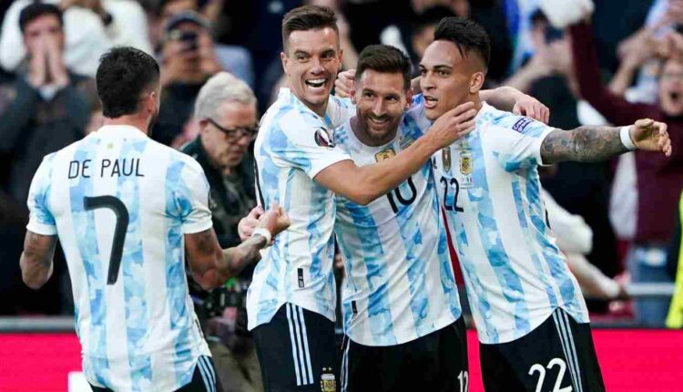 Finalissima , L'Argentine surclasse l'Italie et remporte le trophée