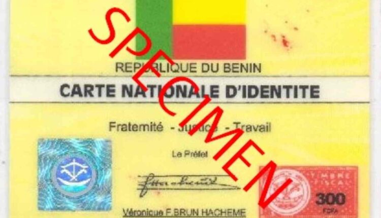 cartes nationales d’identité non biométriques au Bénin