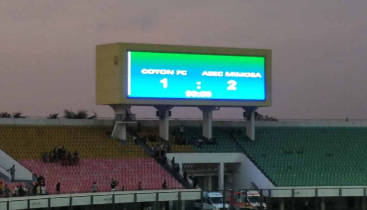 l'Asec Mimosas de la Côte d'Ivoire domine Coton FC du Bénin