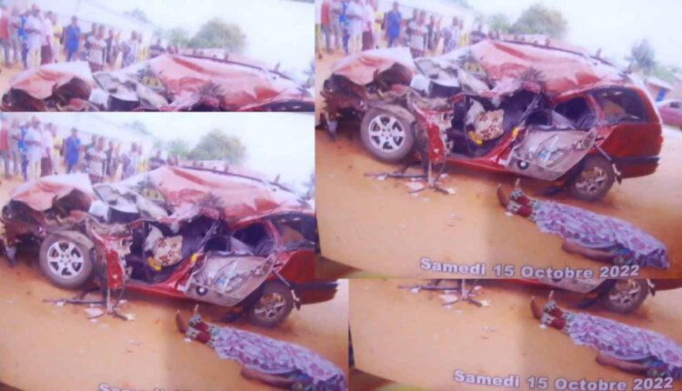 un camion écrase une voiture, deux morts dont une femme enceinte