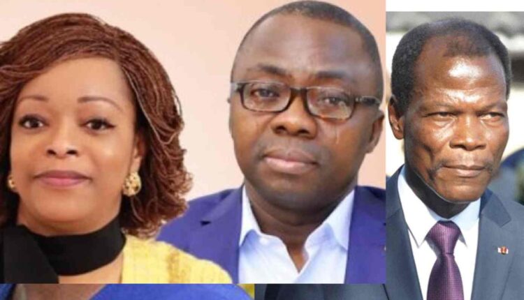 Candide AzannAi, Reckya Madougou et Joel Aivo