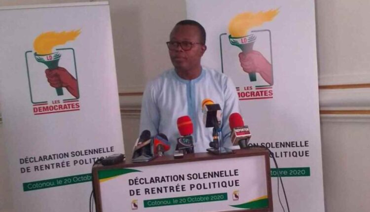 Eric houndété, président du parti Les Démocrates