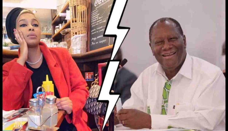 Alassane Ouattara et Emmanuelle Keita