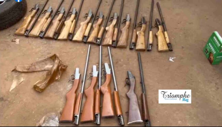 un véhicule transportant des armes intercepté par la douane, un individu arrêté