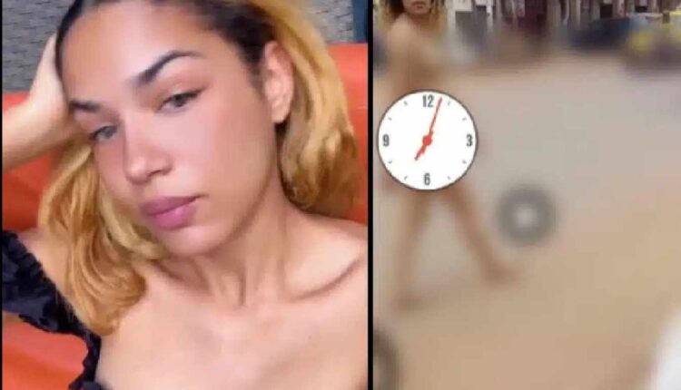 une femme se déshabille et marche nue dans les rues de Yaoundé