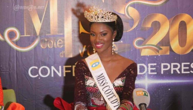 Elue Miss Côte d'Ivoire 2023, Mylène Djihony