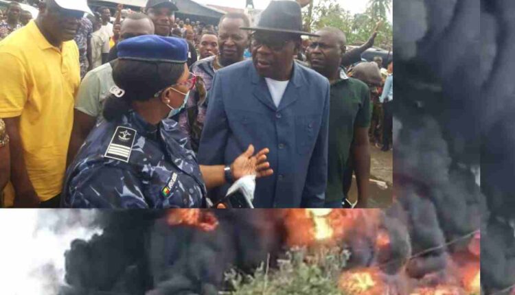 Incendie ravageur à Sèmè Kraké