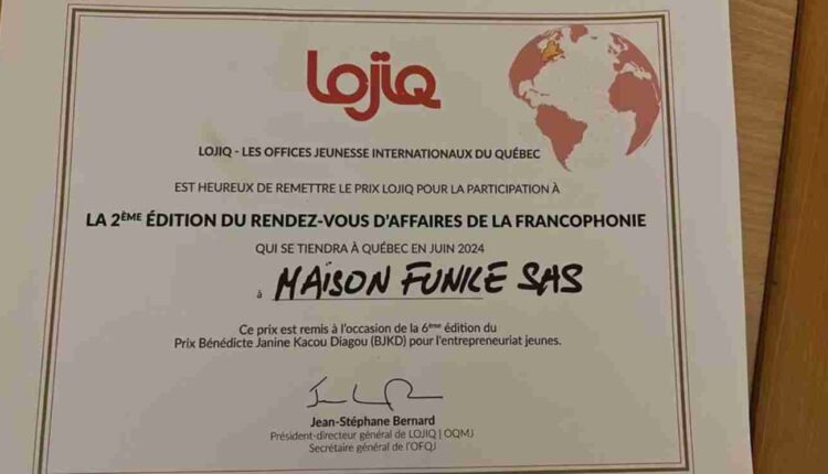 la Marque Funke remporte le 2e prestigieux Prix de la Fondation BJKD