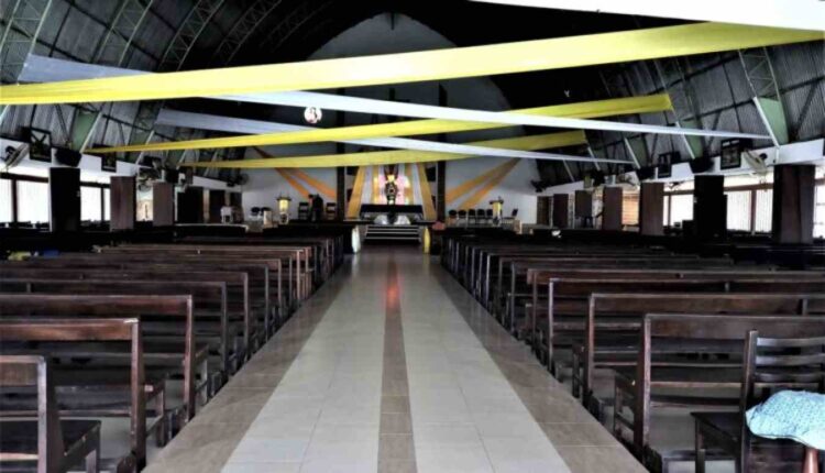 Bénin une église catholique