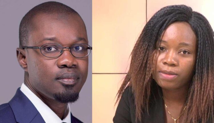 L'opposant Sénégalais Ousmane Soko et la journaliste Béninoise Angèle Adanlé