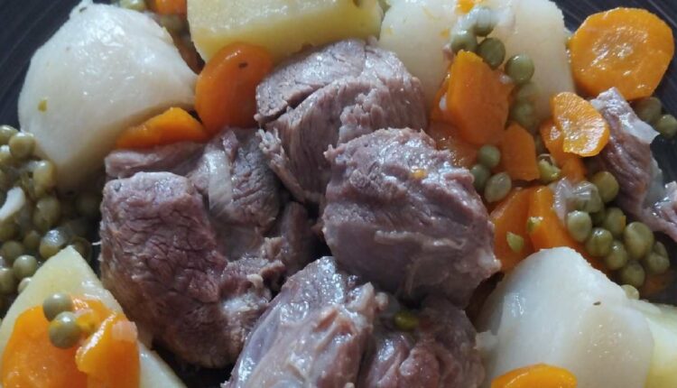 Plat de navarin d'agneau