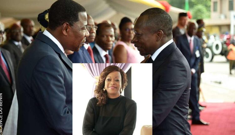 Reckya Madougou, Boni Yayi et Patrice Talon