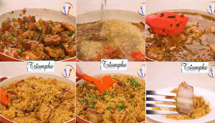 Recette Riz au porc