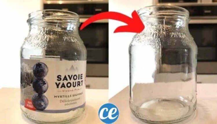 astuce pour enlever les autocollants de n’importe quelle surface en 5 minutes