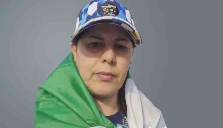 La supportrice Sofia Benlemmane Algérienne