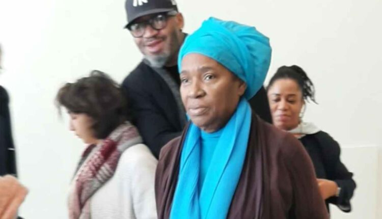 Pascaline Bongo à Paris, lors de son procès, en janvier 2024. © DR