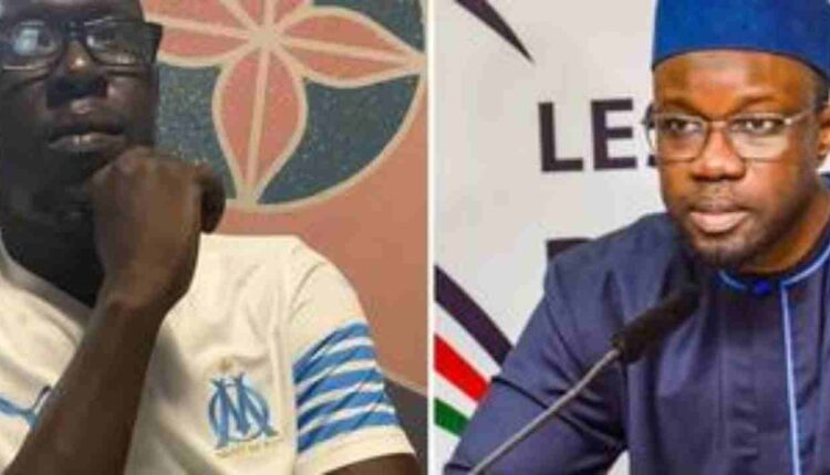 L'activiste sénégalais Bah Diakhaté et Ousmane Sonko