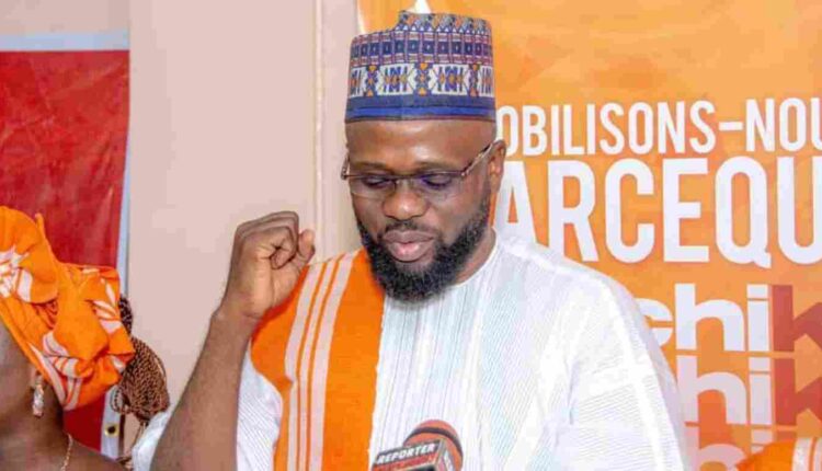 Apollinaire Avognon, président du parti NFN