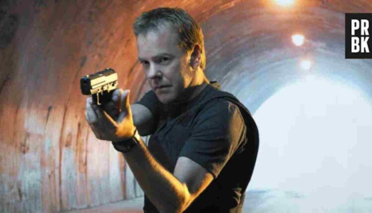 L'acteur Kiefer Sutherland plus connu pour son rôle de Jack Bauer