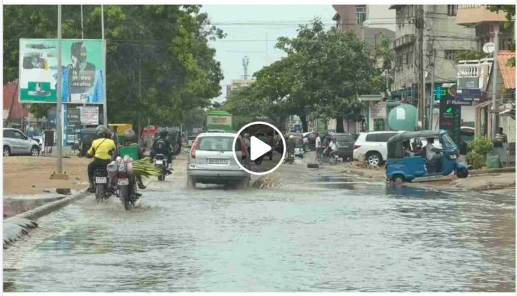 Pluie et inondation à Cotonou