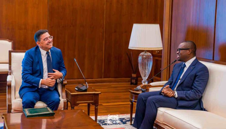 Romuald Wadagni reçoit en audience Nasser Bourita un émissaire du roi Mohammed VI