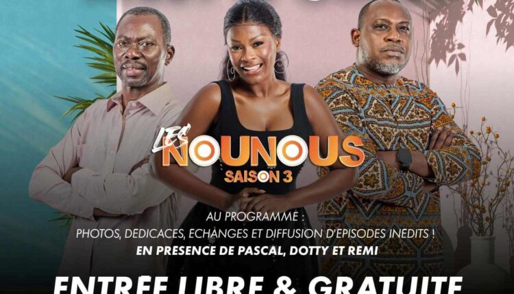 les acteurs de la série « Les Nounous » rencontrent leurs fans ce jeudi à Cotonou